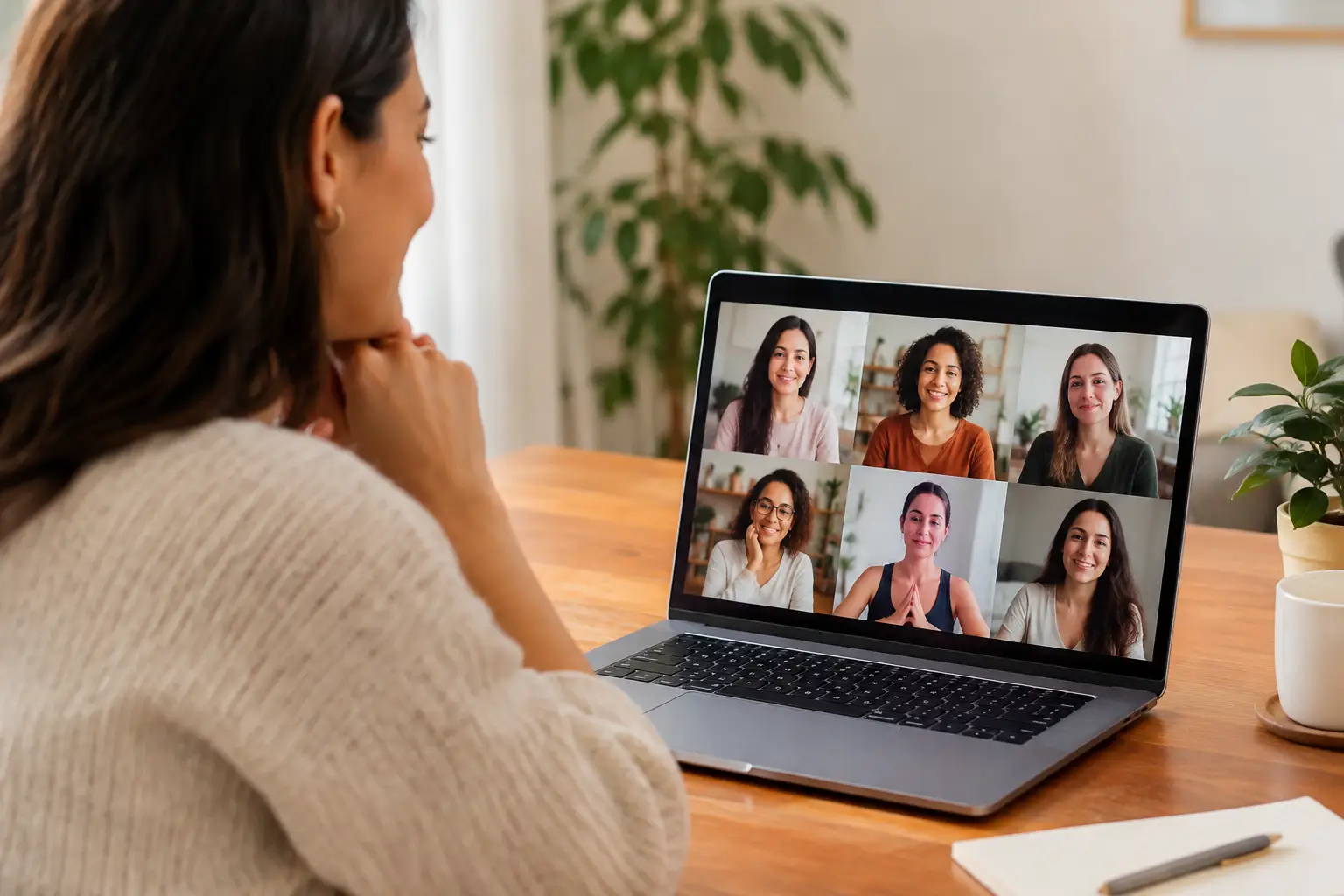 Um workshop online de reconexão feminina funciona?